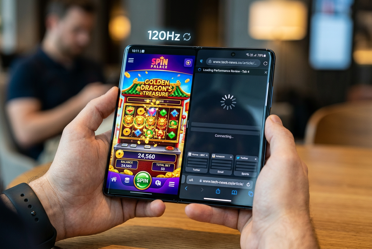 Comparison of app performance vs browser performance on a smartphone
