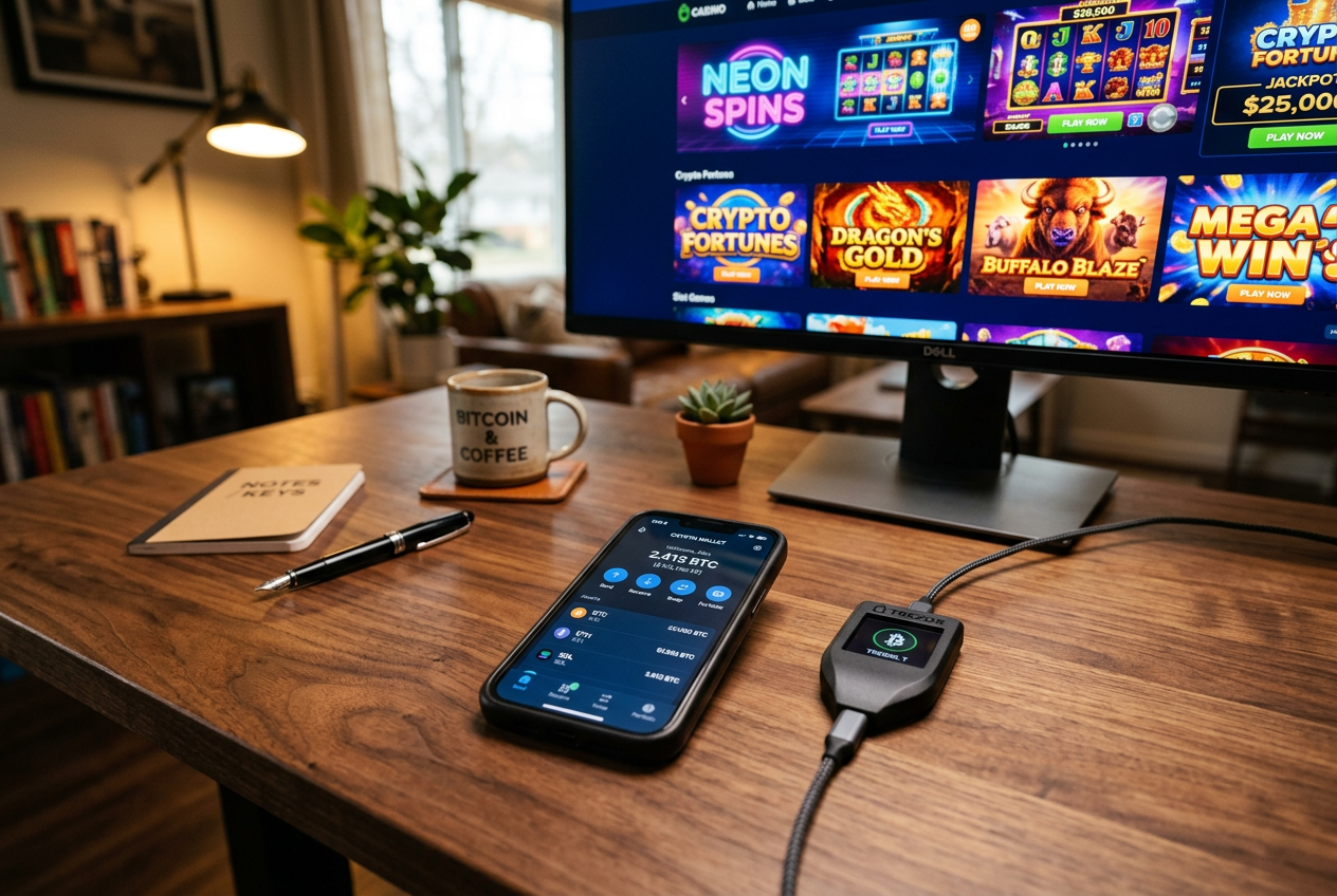 Modern smartphone showing a successful cryptocurrency deposit to an online platform.